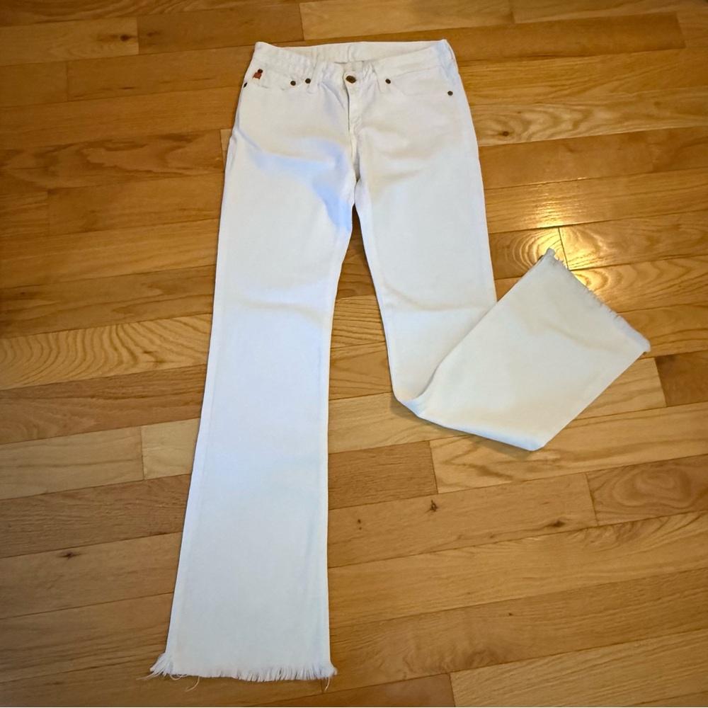 Big Star Women's Cream Flare Jeans